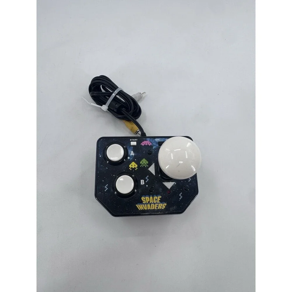 Space Invaders Plug N' Play TV Arcade Games Classic Joystick Controller Tested